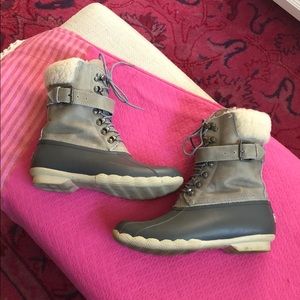 Sperry Shearwater Gray water-resistant 🥾